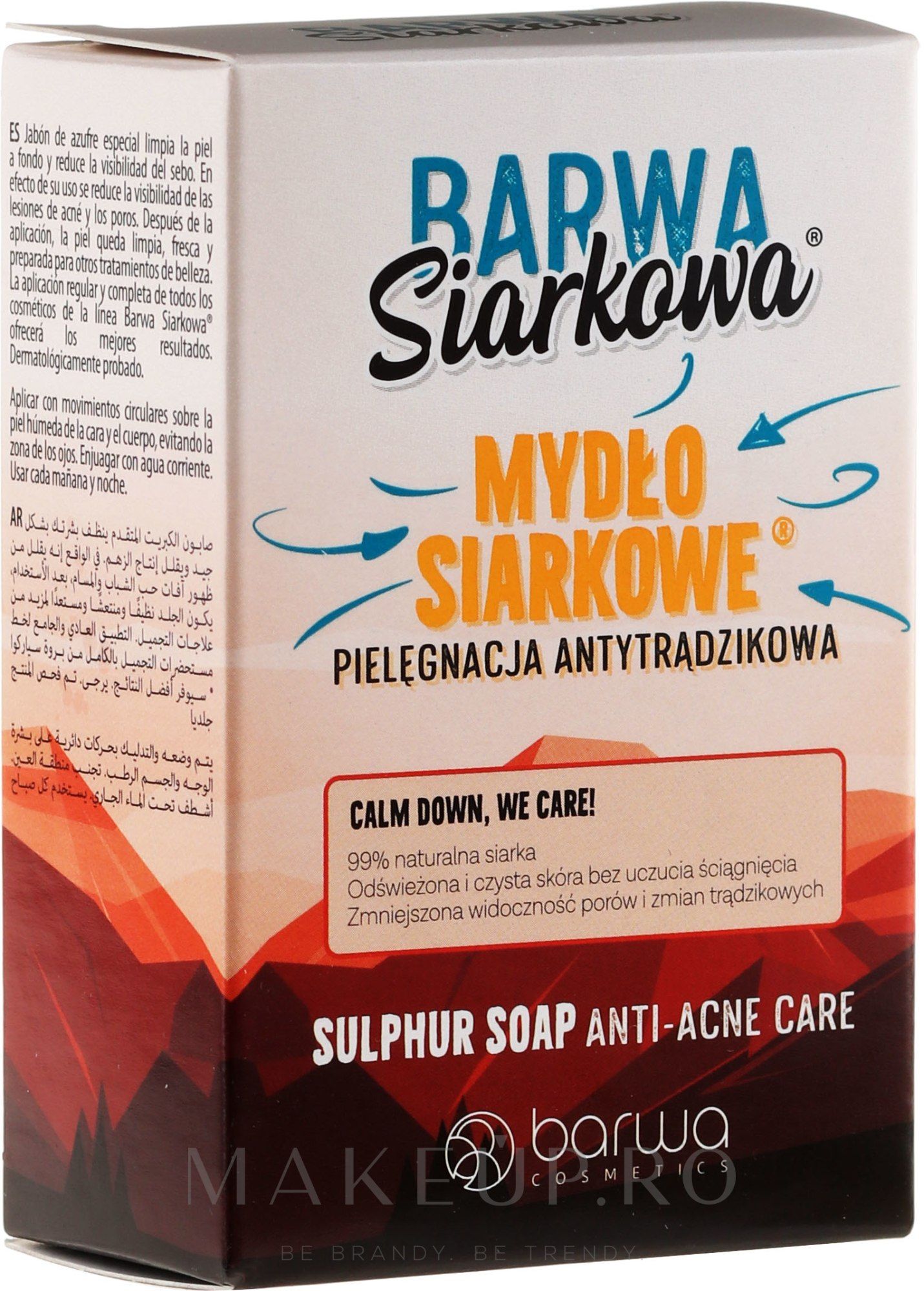 Barwa - Sapun cu sulf - ingrijirea tenului acneic si a pielii grase